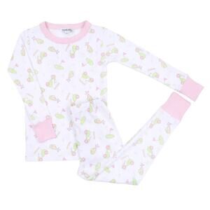 Magnolia Baby Pink Long Pajama 2 Piece Size 3T